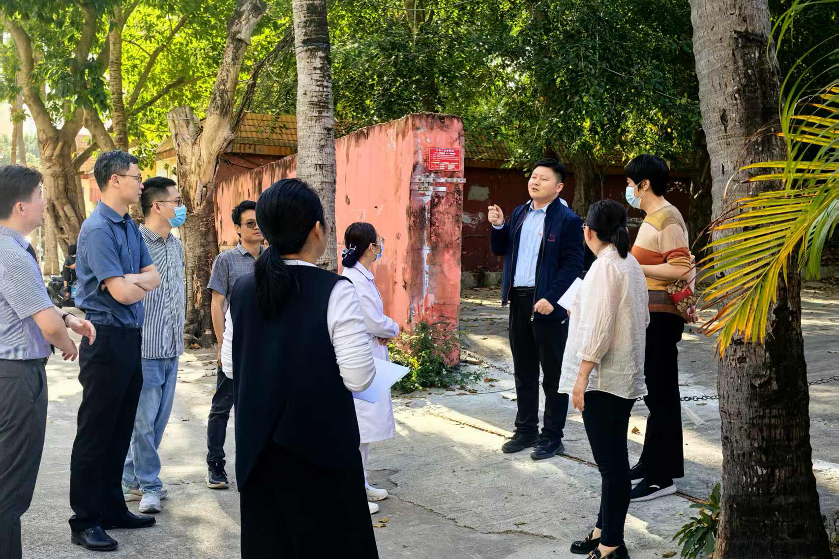 绷紧安全弦 守护春节平安——我院开展节前安全大检查